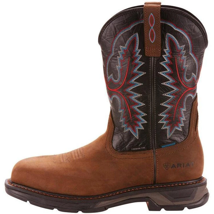 Ariat Men's WorkHog XT 11" Carbon Toe WP Western Work Boot - Brown - 10024968 4 Ariat Men's WorkHog XT 11" Carbon Toe WP Western Work Boot - Brown - 10024968 - Image 2
