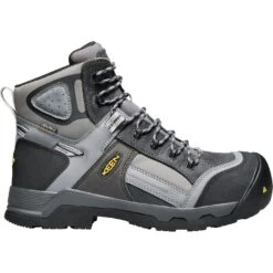 Keen Utility Men's Davenport 6" Mid Comp Toe Ins WP Work Boot Gray - 1017804 10 Keen Utility Men's Davenport 6" Mid Comp Toe Ins WP Work Boot Gray - 1017804 -Boot Shop 1017804 P large