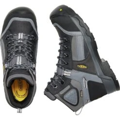 Keen Utility Men's Davenport 6" Mid Comp Toe Ins WP Work Boot Gray - 1017804 12 Keen Utility Men's Davenport 6" Mid Comp Toe Ins WP Work Boot Gray - 1017804 -Boot Shop 1017804 PLD large