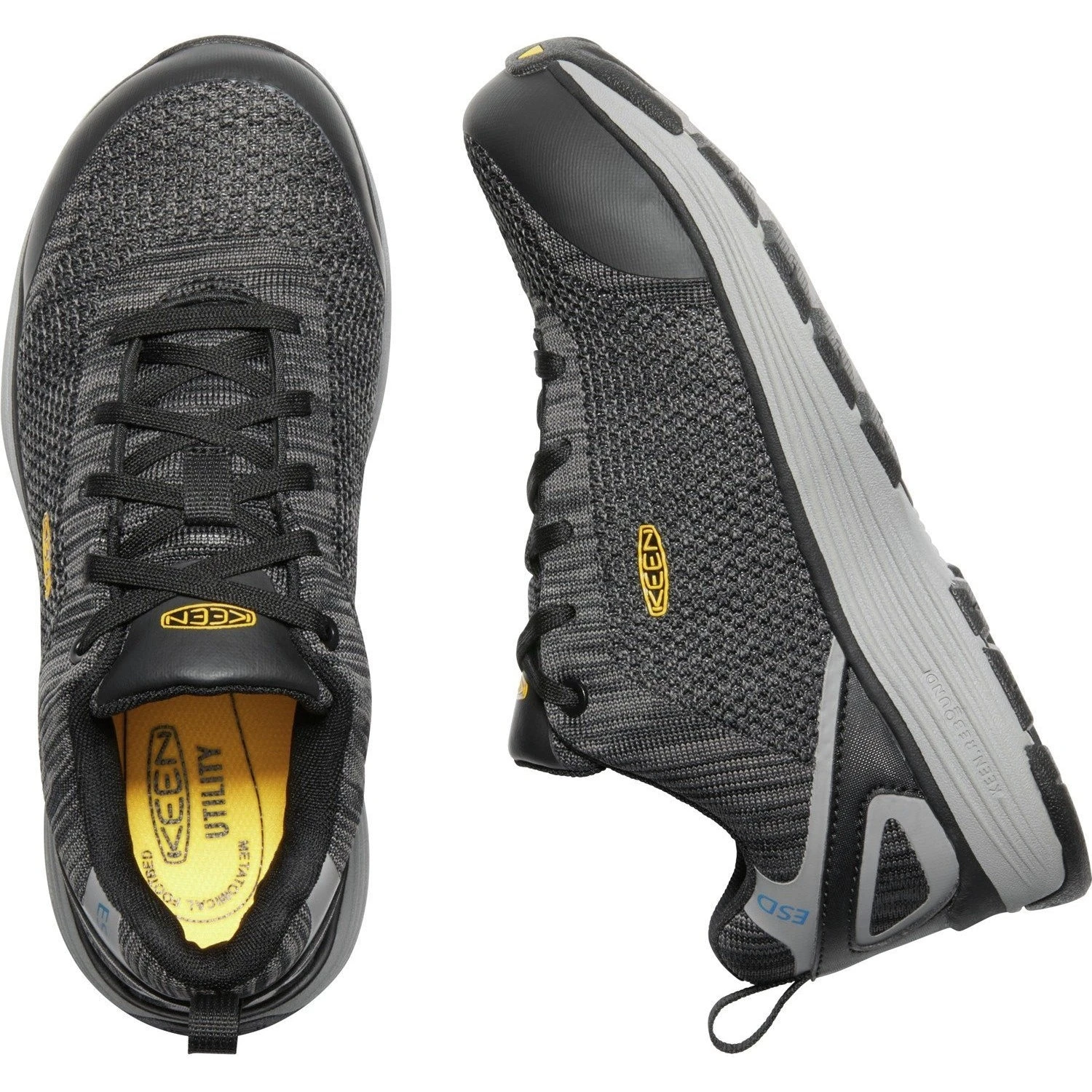 Keen Utility Women's Sparta ESD Aluminum Toe Work Shoe Grey 1021350 6 Keen Utility Women's Sparta ESD Aluminum Toe Work Shoe Grey 1021350 - Image 4