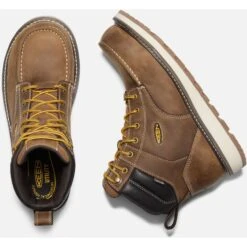 Keen Utility Men's Cincinnati 6" Carbon-Fibre Toe Wedge WP Work Boot 1023222 -Boot Shop 1023222 PLD PDP