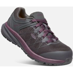 Keen Utility Women's Vista Energy Fiber Toe Work Shoe -Prune Purple- 1026985 -Boot Shop 1026985 3Q PDP
