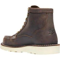 Danner Women's Bull Run 6" Moc Toe Wedge Work Boot - Brown - 15575 -Boot Shop 15575 M