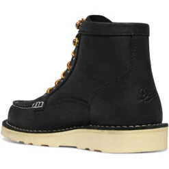 Danner Women's Bull Run 6" Slip Resist Moc Toe Work Boot - Black - 15587 9 Danner Women's Bull Run 6" Slip Resist Moc Toe Work Boot - Black - 15587 -Boot Shop 15587 M