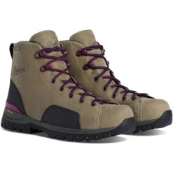 Danner Women's Stronghold 5" WP Comp Toe Work Boot - Gray - 16717 -Boot Shop 16717 6