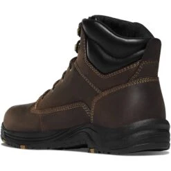 Danner Men's Caliper 6" Aluminum Toe WP Work Boot - Brown - 19453 -Boot Shop 19453 M