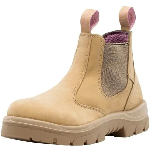 Steel Blue Women's Hobart Ladies 6" WP Steel Toe Romeo Work Boot - Sand - 812891 5 Steel Blue Women's Hobart Ladies 6" WP Steel Toe Romeo Work Boot - Sand - 812891 - Image 3