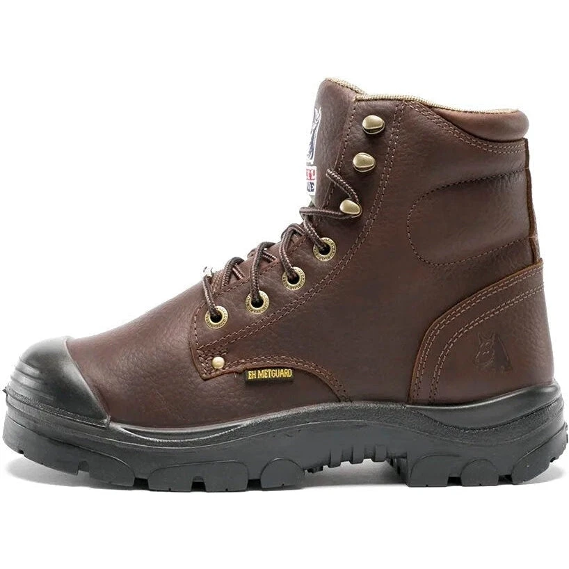 Steel Blue Men's Argyle Met Bump 6" WP Steel Toe Metguard Work Boot - Oak - 832912 6 Steel Blue Men's Argyle Met Bump 6" WP Steel Toe Metguard Work Boot - Oak - 832912 - Image 4