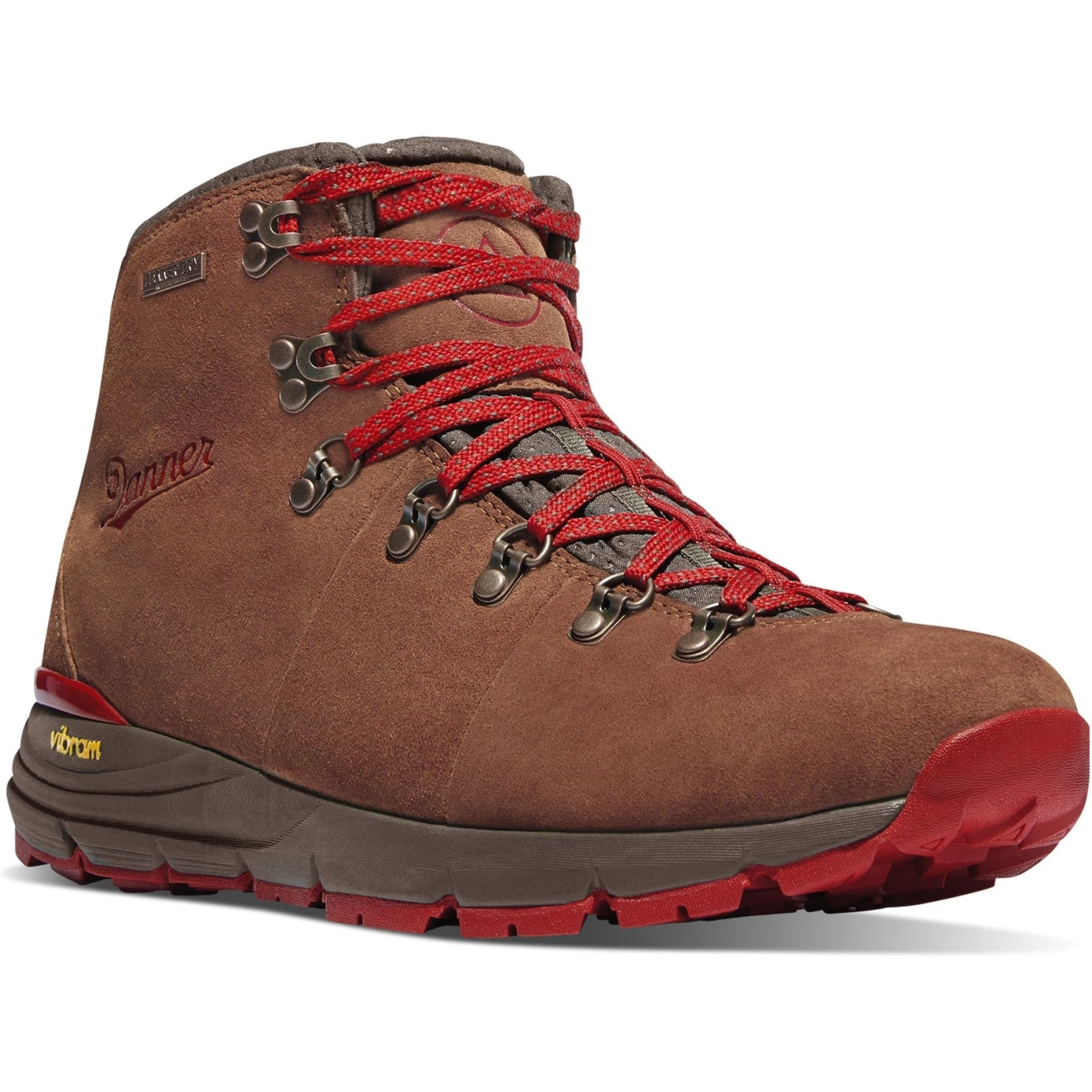 Danner Women's Mountain 600 4.5" WP Hiking Boot - Brown/Red - 62245 3 Danner Women's Mountain 600 4.5" WP Hiking Boot - Brown/Red - 62245