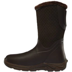 Lacrosse Women's Alpha Cozy 10" Soft Toe WP Rubber Boot - Brown - 656111 -Boot Shop 656111 M