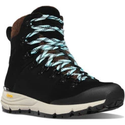 Danner Women's Arctic 600 7" WP Hiking Boot - Black/Spark Blue - 67340