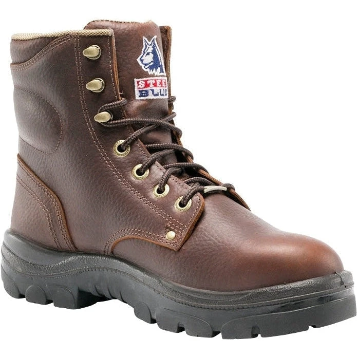 Steel Blue Men's Argyle 6" Steel Toe Work Boot - Brown - 812952 3 Steel Blue Men's Argyle 6" Steel Toe Work Boot - Brown - 812952