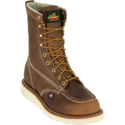 Thorogood Men's American Heritage 8" Soft Toe USA Made Work Boot 814-4178 -Boot Shop 814 4178 5