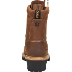 Carolina Women's Elm 8" Comp Toe WP Slip Resist Work Boot -Brown- CA1435 -Boot Shop CA1435 500xauto Heel