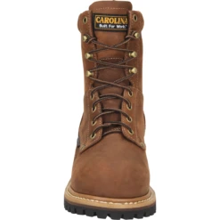Carolina Women's Elm 8" Comp Toe WP Slip Resist Work Boot -Brown- CA1435 -Boot Shop CA1435 500xauto Toe