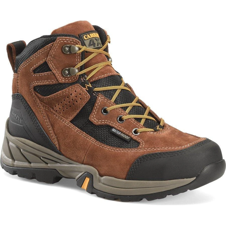 Carolina Men's Limestone 6" Steel Toe WP Hiker Work Shoe Brown- CA5546 3 Carolina Men's Limestone 6" Steel Toe WP Hiker Work Shoe Brown- CA5546