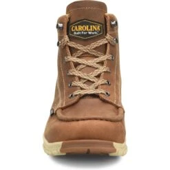 Carolina Men's S-117 Alum Toe Moc Toe WP LW Work Shoe - Brown - CA5575 13 Carolina Men's S-117 Alum Toe Moc Toe WP LW Work Shoe - Brown - CA5575 -Boot Shop CA5575 Toe