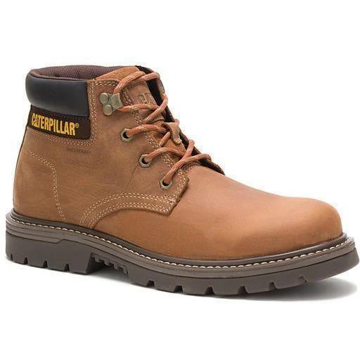 CAT Men's Outbase Soft Toe Waterproof Work Boot - Brown - P51032 3 CAT Men's Outbase Soft Toe Waterproof Work Boot - Brown - P51032