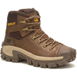 CAT Men's Invader Soft Toe Waterproof Hiker Work Boot -Pyramid- P51083