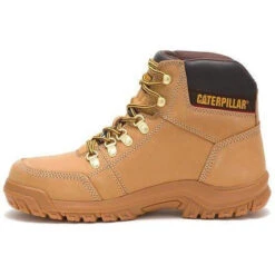 CAT Men's Outline Steel Toe Work Book - Wheat - P90801 -Boot Shop CATM P90801 010719 S17 180