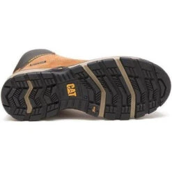 CAT Women's Excavator Superlite Nano Toe WP Work Boot - Brown - P91199 -Boot Shop CATM P91199 032919 S20 OUT