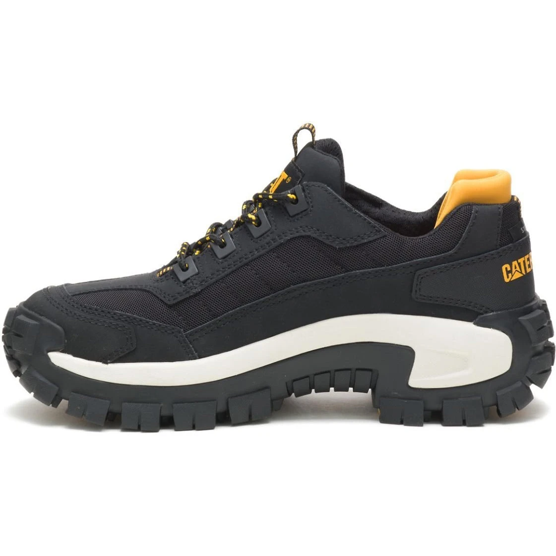 CAT Men's Invader Steel Toe Work Shoe - Black/Full Moon - P91275 6 CAT Men's Invader Steel Toe Work Shoe - Black/Full Moon - P91275 - Image 4