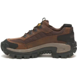 CAT Men's Invader Steel Toe Work Shoe - Dark Brown - P91338 -Boot Shop CATM P91338 120820 F21 180