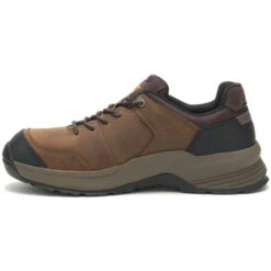 Cat Men's Streamline 2.0 Leather Comp Toe Work Shoe - Clay - P91350 -Boot Shop CATM P91350 060921 F21 180