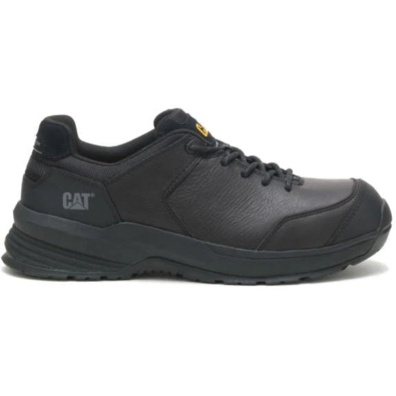 Cat Men's Streamline 2.0 Leather Comp Toe Work Shoe - Black - P91351 4 Cat Men's Streamline 2.0 Leather Comp Toe Work Shoe - Black - P91351 - Image 2