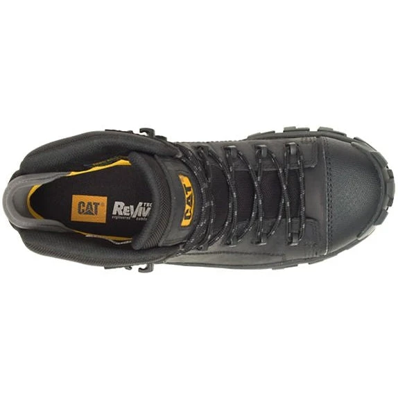 CAT Men's Invader Comp Toe Waterproof Hiker Work Boot -Black- P91542 8 CAT Men's Invader Comp Toe Waterproof Hiker Work Boot -Black- P91542 - Image 6
