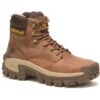CAT Men's Invader Hi Steel Toe Slip Resist Work Boot -Mushroom- P91596 -Boot Shop CATM P91596 040622 S23 032