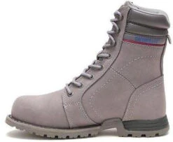 CAT Women's Echo Waterproof Steel Toe Work Boot - Grey - P90565 -Boot Shop CATW P90565 011119 F15 180