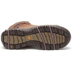 CAT Women's Ally 6” Comp Toe WP Imported Work Boot - Brown - P90760 12 CAT Women's Ally 6” Comp Toe WP Imported Work Boot - Brown - P90760 -Boot Shop CATW P90760 022119 F16 OUT