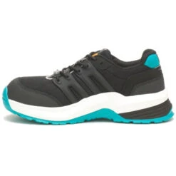 CAT Women's Streamline 2.0 Composite Toe Work Shoe -Black/Teal- P91357 10 CAT Women's Streamline 2.0 Composite Toe Work Shoe -Black/Teal- P91357 -Boot Shop CATW P91357 060921 F21 180