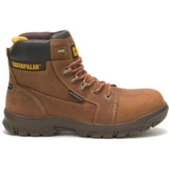 CAT Women's Resorption Waterproof Comp Toe Work Boot - Brown - P91392 -Boot Shop CATW P91392 082021 S22 000