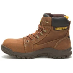 CAT Women's Resorption Waterproof Comp Toe Work Boot - Brown - P91392 -Boot Shop CATW P91392 082021 S22 180