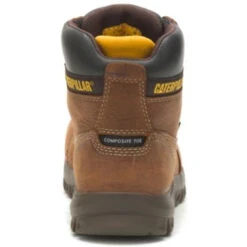 CAT Women's Resorption Waterproof Comp Toe Work Boot - Brown - P91392 -Boot Shop CATW P91392 082021 S22 270