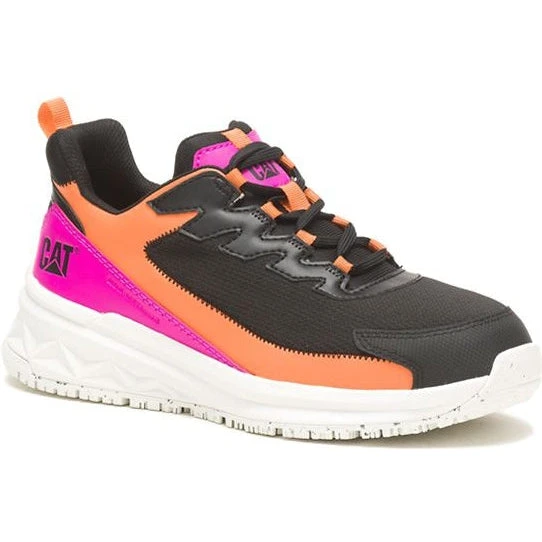 CAT Women's Streamline Runner CCT Original Work Shoe -Black/Pink- P91495 3 CAT Women's Streamline Runner CCT Original Work Shoe -Black/Pink- P91495