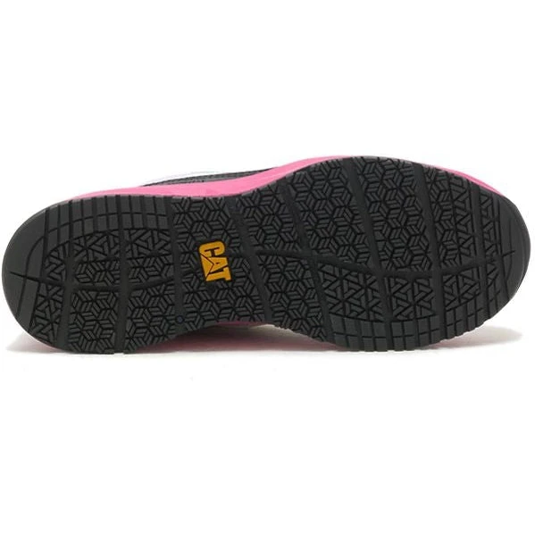 CAT Women's Streamline Runner CCT Original Work Shoe -White/Black- P91498 9 CAT Women's Streamline Runner CCT Original Work Shoe -White/Black- P91498 - Image 7