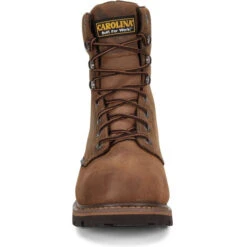 Carolina Men's Installer 8" Soft Toe WP Slip Resist Work Boot -Brown- CA3057 -Boot Shop CLA 008 ca3057