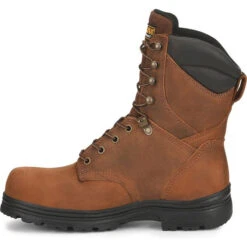 Carolina Men's Surveyor 8" Steel Toe WP Slip Resist Work Boot -Brown- CA3524 -Boot Shop CLA 009 ca3524