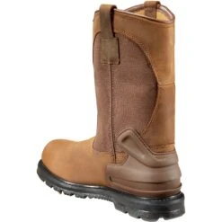 Carhartt Men's 11" Soft Toe WP Wellington Work Boot - Brown - CMP1100 11 Carhartt Men's 11" Soft Toe WP Wellington Work Boot - Brown - CMP1100 -Boot Shop CMP1100 2