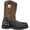 Carhartt Men's 11" Steel Toe Ins WP Wellington Work Boot Brown CMP1259 -Boot Shop CMP1259