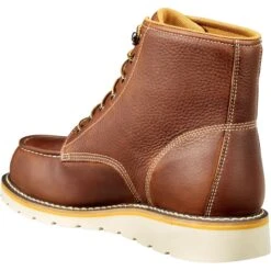 Carhartt Men's 6" Steel Toe Waterproof Wedge Work Boot - Tan - CMW6275 -Boot Shop CMW6275 CMW61755 1