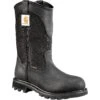Carhartt Women's 10" WP Wellington Work Boot - Black - CWP1151