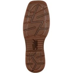 Durango Men's Rebel 11" Steel Toe Western Flag Boot - Brown - DB020 -Boot Shop DB020 outsole