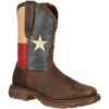 Durango Men's Rebel Steel Toe Western Flag Boot - Brown - DB021 -Boot Shop DB021