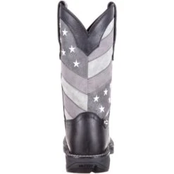Durango Men's Rebel Faded Flag 12" Square Toe Western Boot - DDB0125 -Boot Shop DDB0125 back