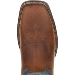 Durango Men's Rebel 12" Steel Toe Pull-On Western Boot- Brown- DDB0134 -Boot Shop DDB0134 birdseye