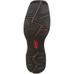 Durango Men's Rebel 12" Steel Toe Pull-On Western Boot- Brown- DDB0134 -Boot Shop DDB0134 outsole